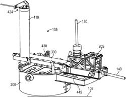 Yoke over pipeline end termination assembly and method of use