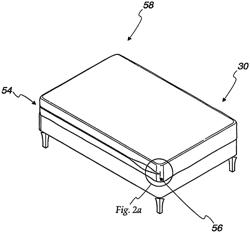 Active mattress encasement