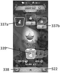 Computer device configured to control movement of a game entity in a collection run and method