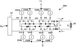 Equalization in a multi-path audio amplifier for canceling variations due to multi-path output impedance differences