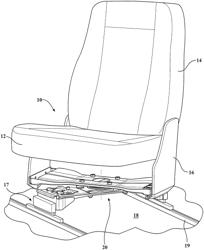 Swivel mechanism for rotation of a seat in an automotive vehicle