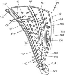 Additively manufactured radial turbine rotor with cooling manifolds