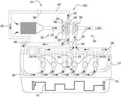 Internal combustion engine and crankcase ventilation system