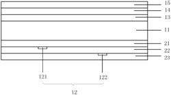 Touch substrate having layers with varying refractive index, touch displaying device, and manufacturing method of touch substrate