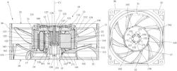 Motor and fan motor