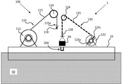 MULTI-WINCH HOISTING SYSTEM AND METHOD FOR COMBINING MULTIPLE-WINCHES IN A HOISTING SYSTEM