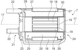 STATOR FOR AN ELECTRIC MACHINE AND METHOD FOR MANUFACTURING A STATOR FOR AN ELECTRIC MACHINE