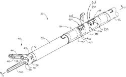 Ultrasonic surgical instrument with movable rigidizing member