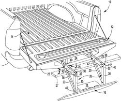 Detachable workpiece support apparatus for a tailgate step