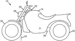 Multi-modal monocoque structure for motorcycles