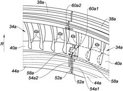 Angular sector for turbomachine blading with improved sealing