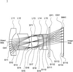 Wide-angle lens assembly including five lenses of -+++-, or six lenses of -++-+- refractive powers