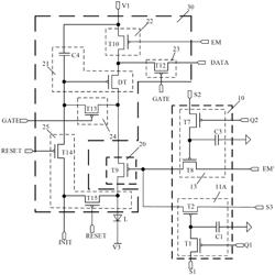 Pixel circuit having control circuit for controlling a light emitting element and driving method thereof, display panel and display apparatus