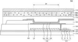 Light emitting display device including hydrogen or oxygen absorbing layer