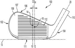 GOLF CLUB HEADS WITH VARIABLE FACE THICKNESS