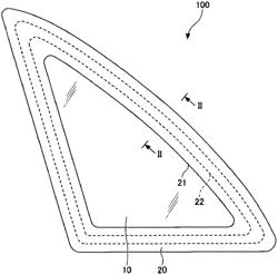 METHOD FOR PRODUCING GLASS PLATE WITH RESIN FRAME FOR VEHICLE WINDOW AND DEVICE FOR PRODUCING GLASS PLATE WITH RESIN FRAME FOR VEHICLE WINDOW