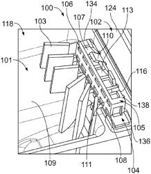 ALL-DIRECTION FLOW-THROUGH FLOW DIRECTING MEMBER WITH ANGLED BAFFLES