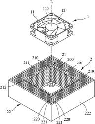 FAN AND HOUSING DEVICE THEREOF