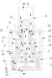 Ultrasonic electronic cigarette atomizer