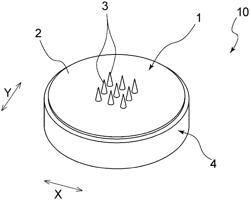 Method for manufacturing microprojection unit