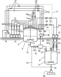 Method and mixing plant for the batch-based production of a flowable coating material