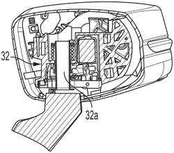 Exterior rearview mirror assembly