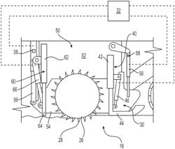 Milling machine chamber binding control systems and methods