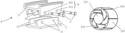 Connector and an anti thermal mismatch connecting device