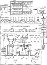 Vehicle malfunction cause identifying device