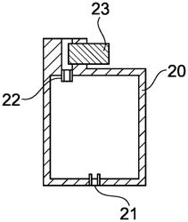 LIGHTER COMPRISING A CONTAINER SUITABLE FOR LIQUEFIED GAS AND A COMPRESSIBLE MEMBER TO PREVENT OVERFILLING OF THE CONTAINER