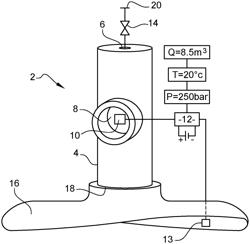 PRESSURE SENSOR FORMED BY STRAIN GAUGE ON A DEFORMABLE MEMBRANE OF A FLUID DEVICE