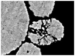 PROCESS FOR MAKING AN ELECTRODE, AND ELECTRODE ACTIVE MATERIALS