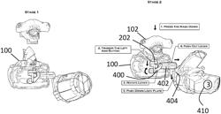 Wearable ring with action activated toy figure