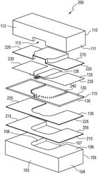 RF circuit and enclosure having a micromachined interior using semiconductor fabrication