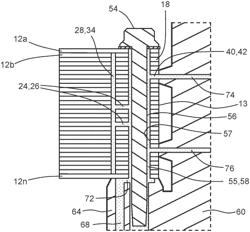 MOTOR STATOR COOLANT DISTRIBUTION VIA INTERNAL CHANNELS