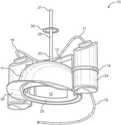 Beverage dispensing ring toss headwear