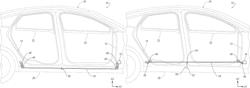 Cable reinforcement for vehicle doors