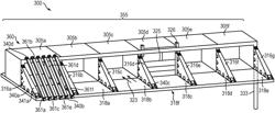 Precast dam structure with flowpath