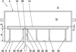 Fluid container for a motor vehicle