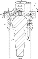 Ball joint, method of manufacturing a ball joint, and tool for manufacturing a ball joint