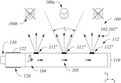 Collimated backlight, electronic display, and method employing an absorption collimator