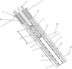 Basalt fiber anchoring system with accurate sectioned grouting and mounting method thereof