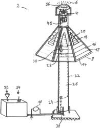 APPARATUS FOR PRECIPITATION OF ATMOSPHERIC WATER