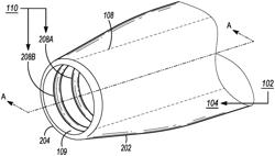 ELONGATED CONVEYANCE ASSEMBLY HAS TACTILE FEATURE