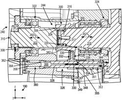 Vehicle transmission with disconnect device for power take in