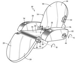 BUOYANT POOL LOUNGE CHAIR FRAME AND BUOYANT POOL LOUNGE CHAIR USING THE SAME