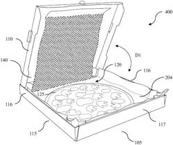 SYSTEM FOR TRANSPORTING HOT FOOD