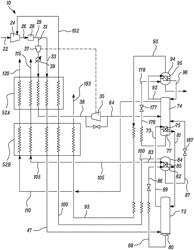 DUAL COLUMN NITROGEN PRODUCING AIR SEPARATION UNIT WITH SPLIT KETTLE REBOIL AND INTEGRATED CONDENSER-REBOILER