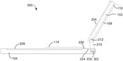 Physical keyboards for multi-display computing devices