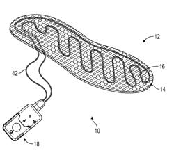 FOOTWEAR AND INSERT HAVING THERAPEUTIC LIGHT SOURCE